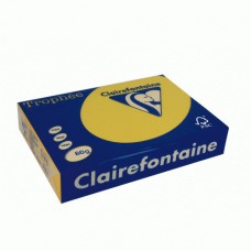 Trophee A3 papier ZONNEBLOEMGEEL 80 gram